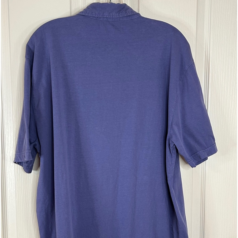 Vineyard Vines Mens Polo Shirt Large L Blue‎ Short Sleeve Casual Top - Picture 8 of 10